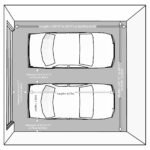 2 car garage dimensions